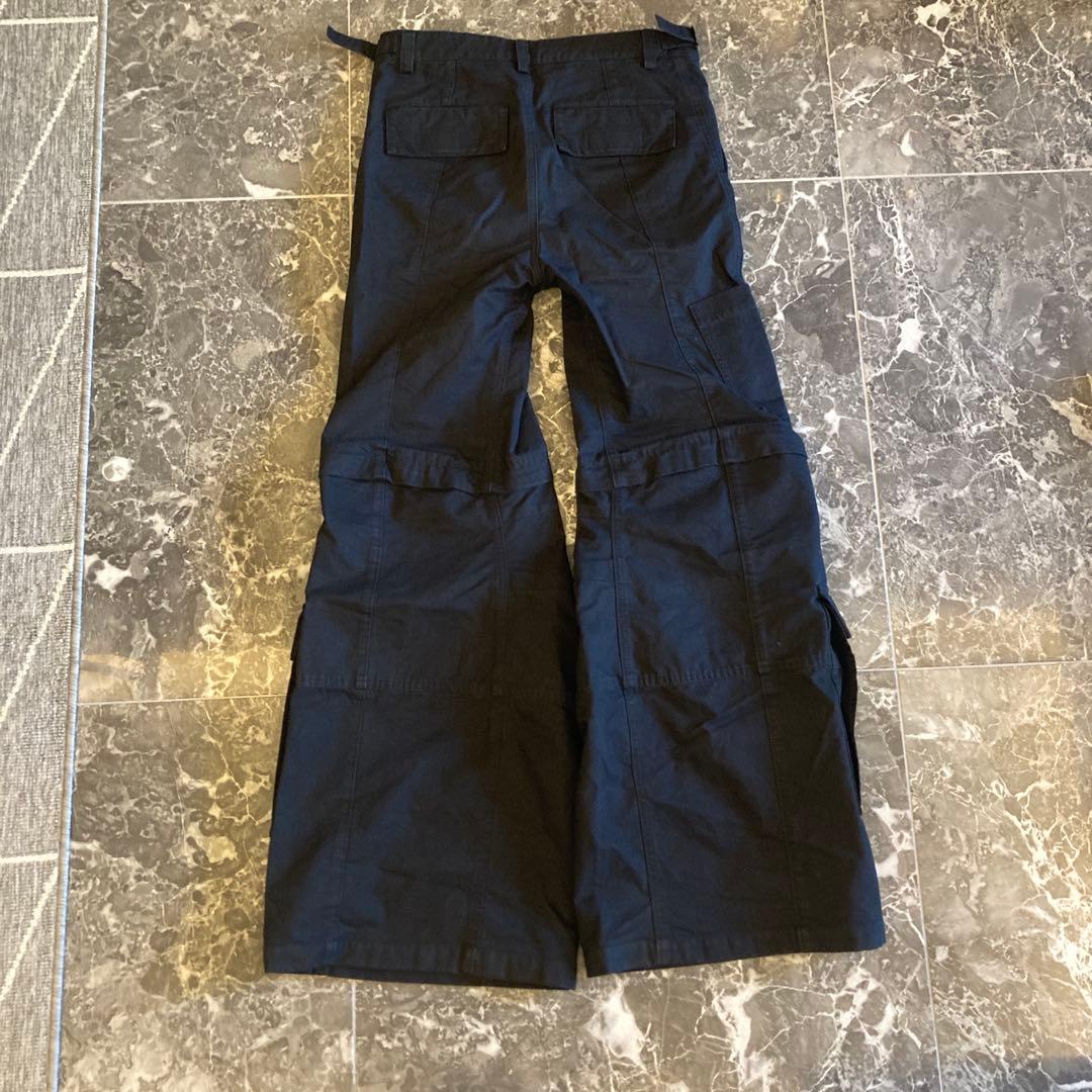 バレンシアガ　フレアカーゴパンツ