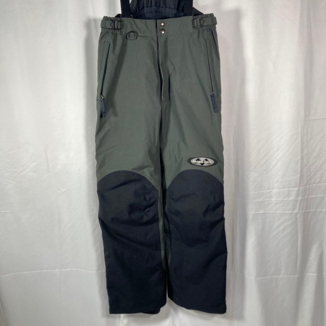 モンベル　ゴアテックス　ビブパンツ　スキースノボー