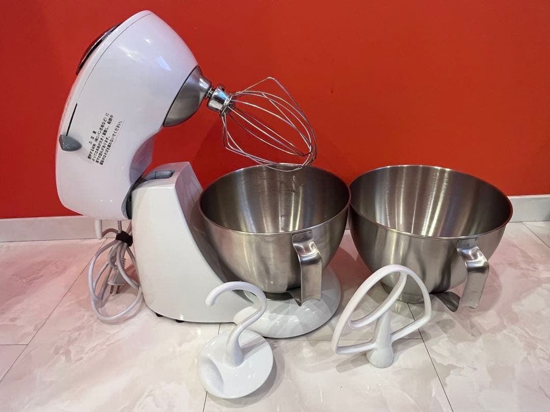 自動ミキサー ステンレスボウル2個付き　貝印