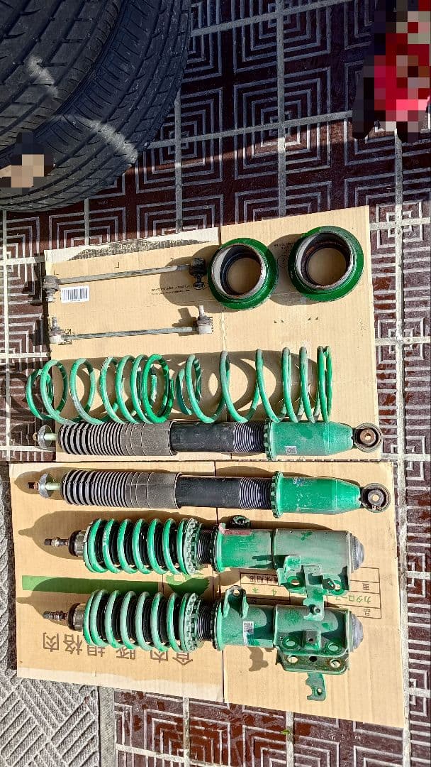 TEIN STREET BASIS Z フィットハイブリッド 車高調