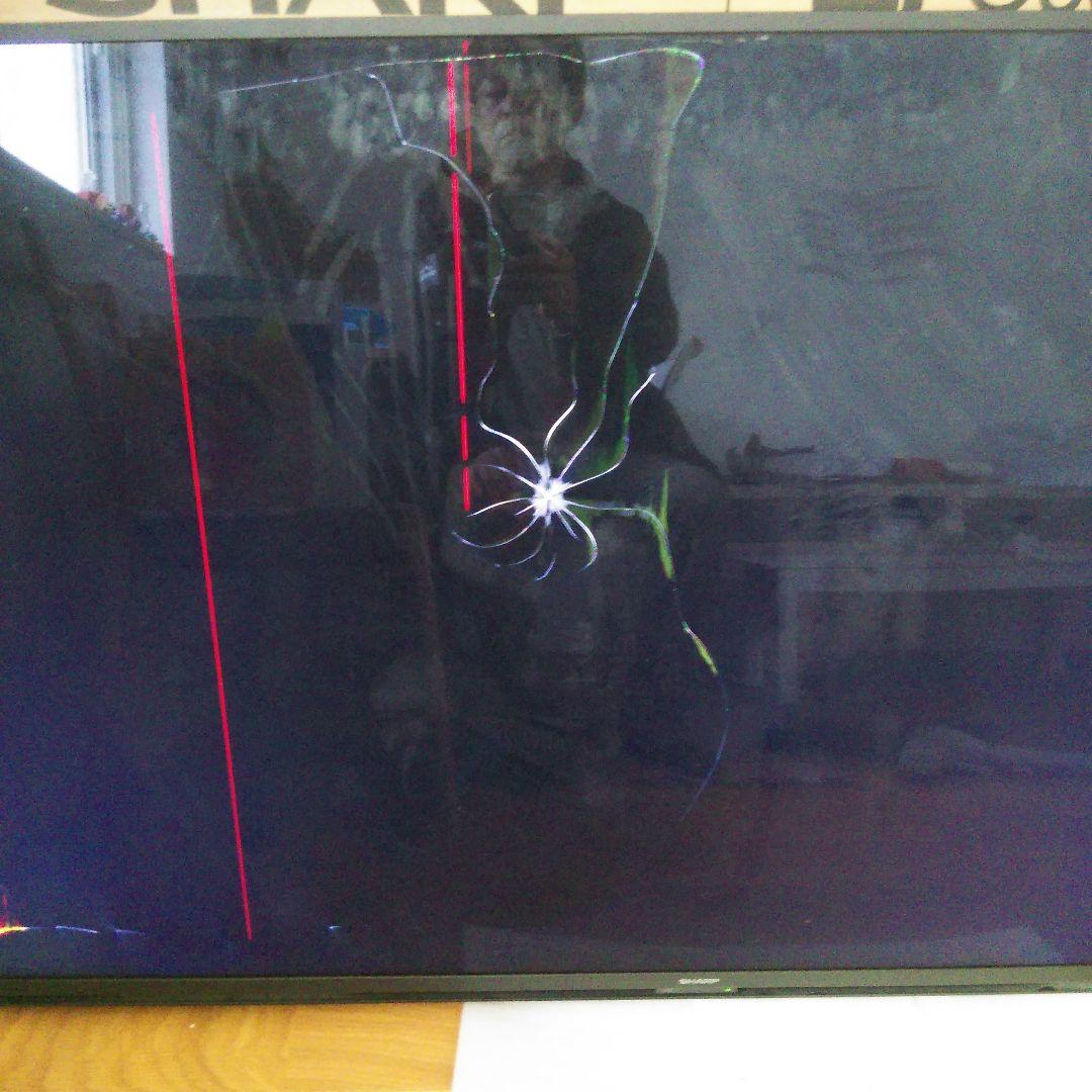 SHARP 4T-C55FN2 Google TV ジャンク　画面割れ 引取り