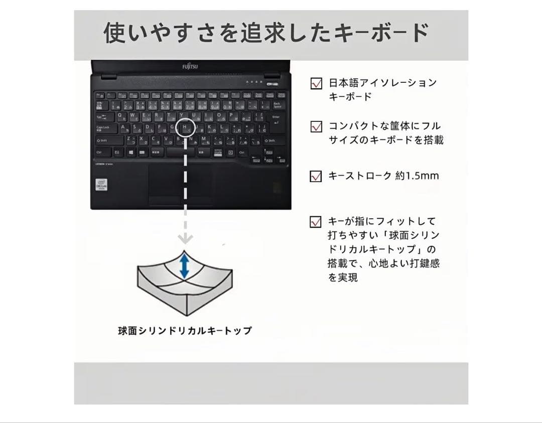 Fujitsu U9310 13.3型ノートPC