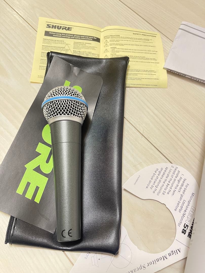 配信機器・PA機器・レコーディング機器 SHURE beta 58a