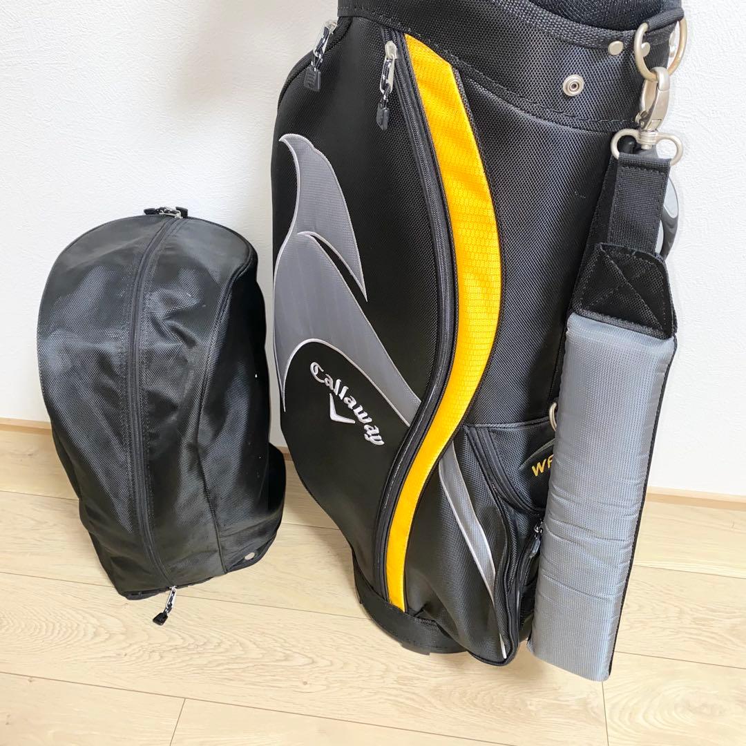 送料込キャロウェイ メンズ用ゴルフクラブ フルセット☆初心者S右キャディバッグ付