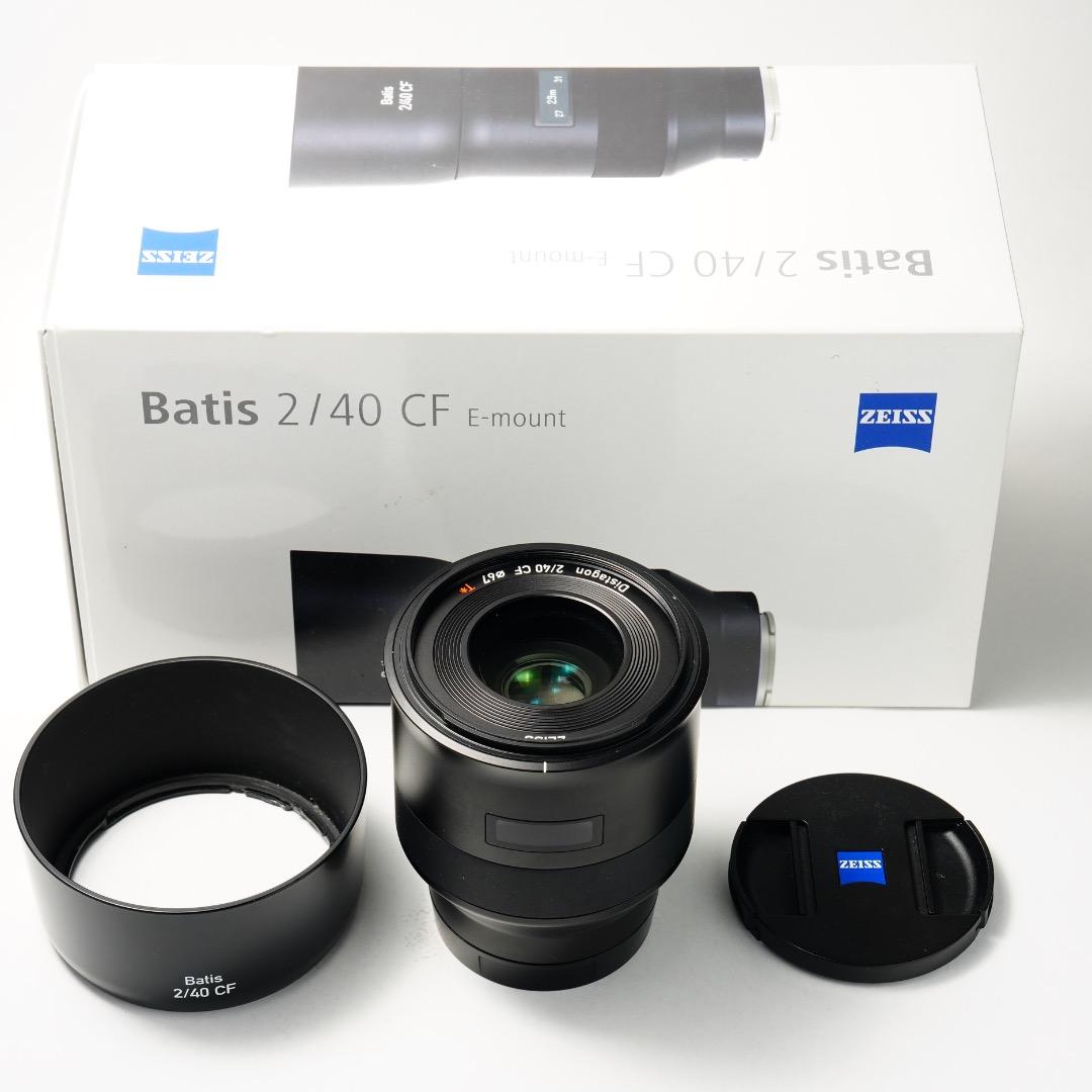 【最高の1本】Carl Zeiss Batis 40mm F2 CF付属品完備