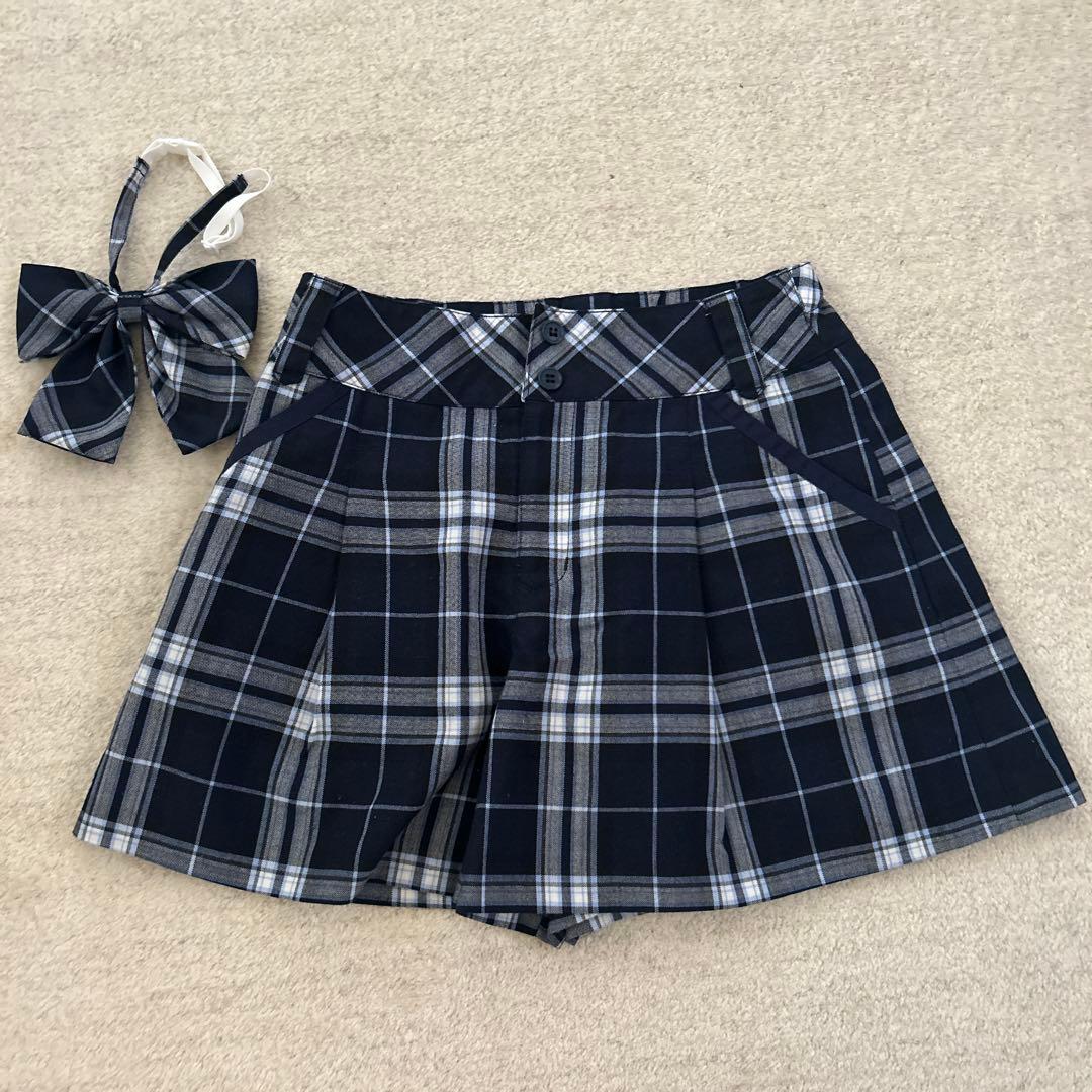 KUMIKYOKU 150㎝ TL ブラウス カーディガン キュロット