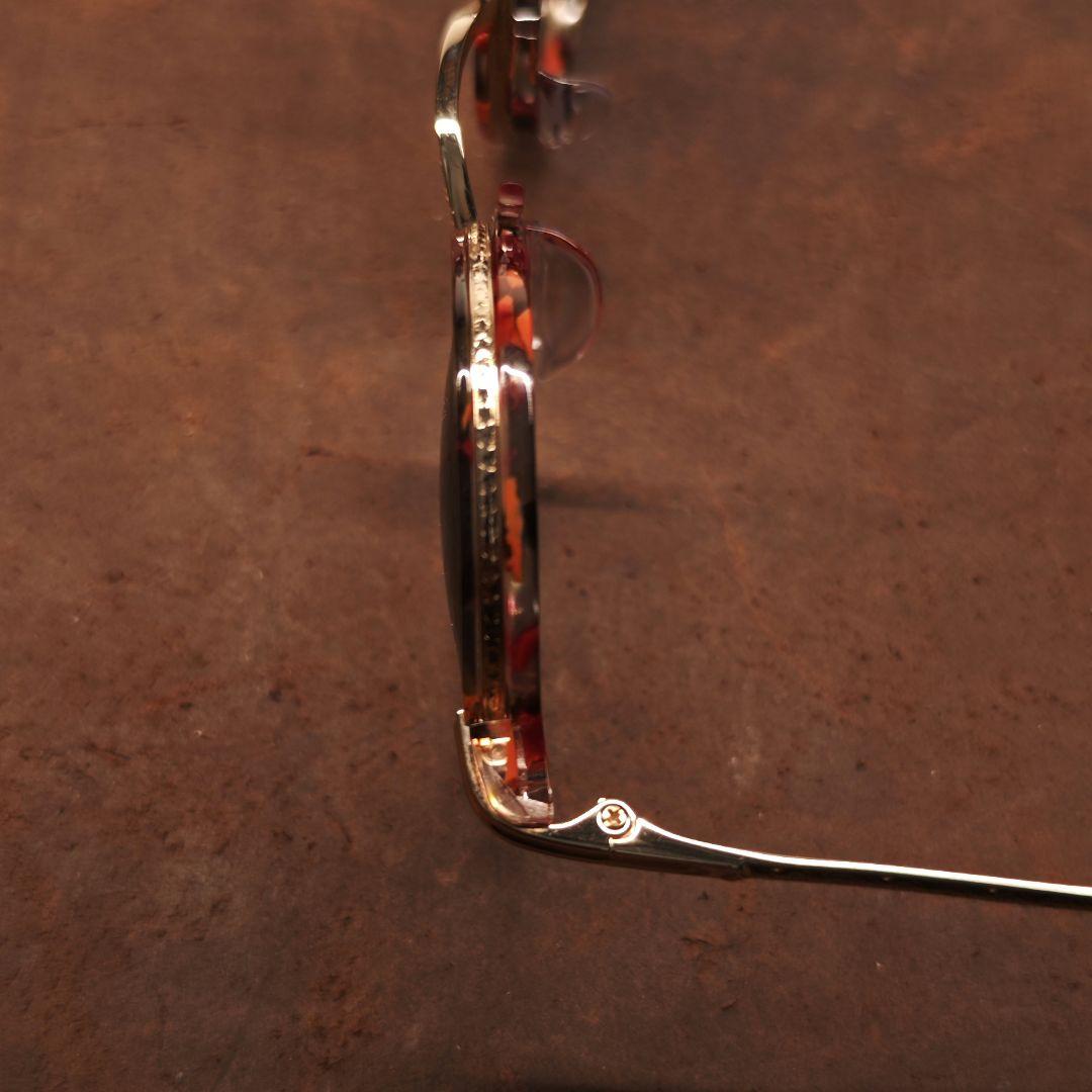 masunaga × kenzo　Mokko　サングラス　ハーフカラー度無し