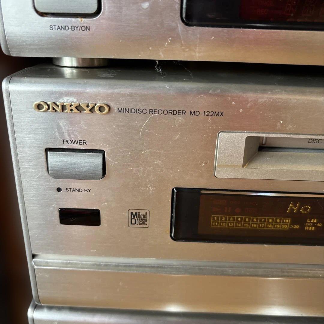 ONKYO ミニコンポ CDプレーヤー付き　ジャンク品