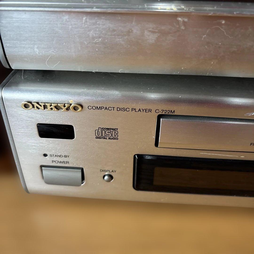 ONKYO ミニコンポ CDプレーヤー付き　ジャンク品
