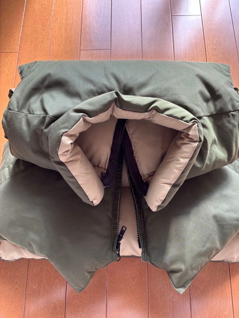 Crescent Down Works オリーブグリーン ダウンベストＭ
