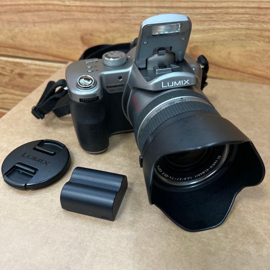 ライカレンズ搭載Panasonic LUMIX DMC-FZ50 デジタルカメラ