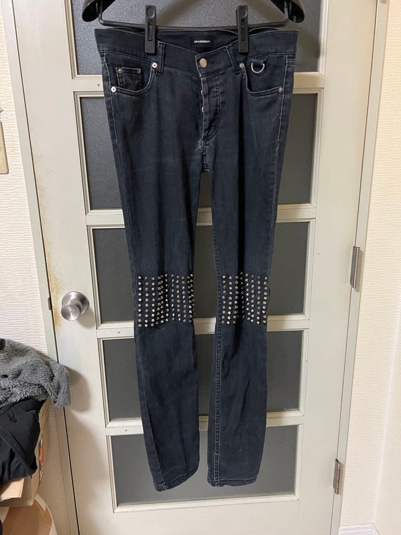 LINA OSTERMAN スタッズ付きスキニーデニム