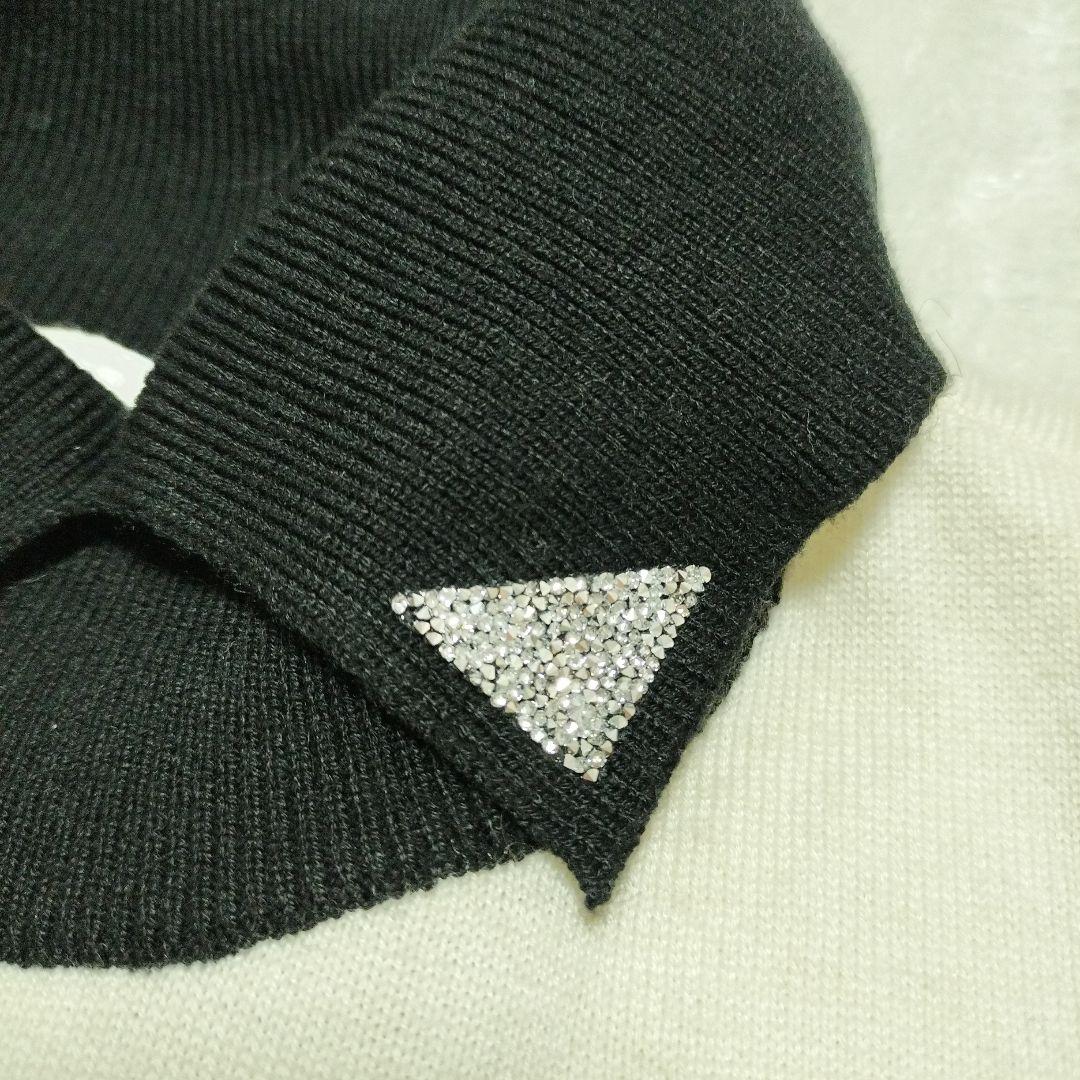 DESCENTEGOLFLUXECollectionスワロフスキーセーター М