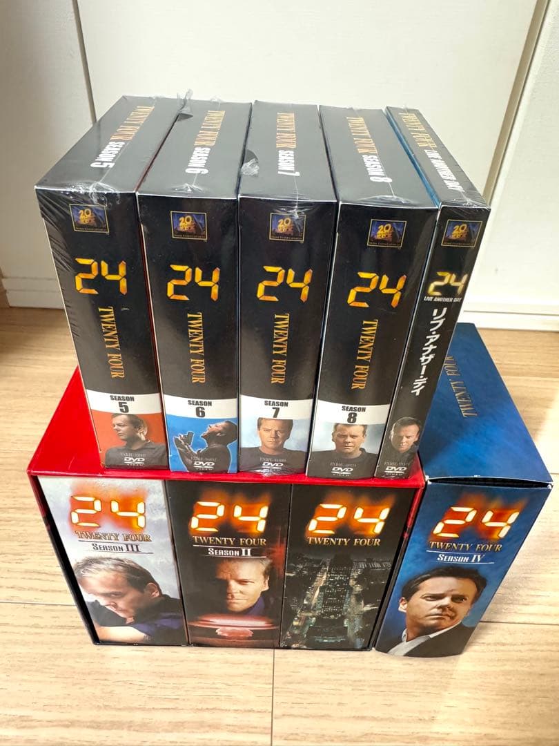 24 -TWENTY FOUR- シーズン1〜8+リブ・アナザー・デイ　セット