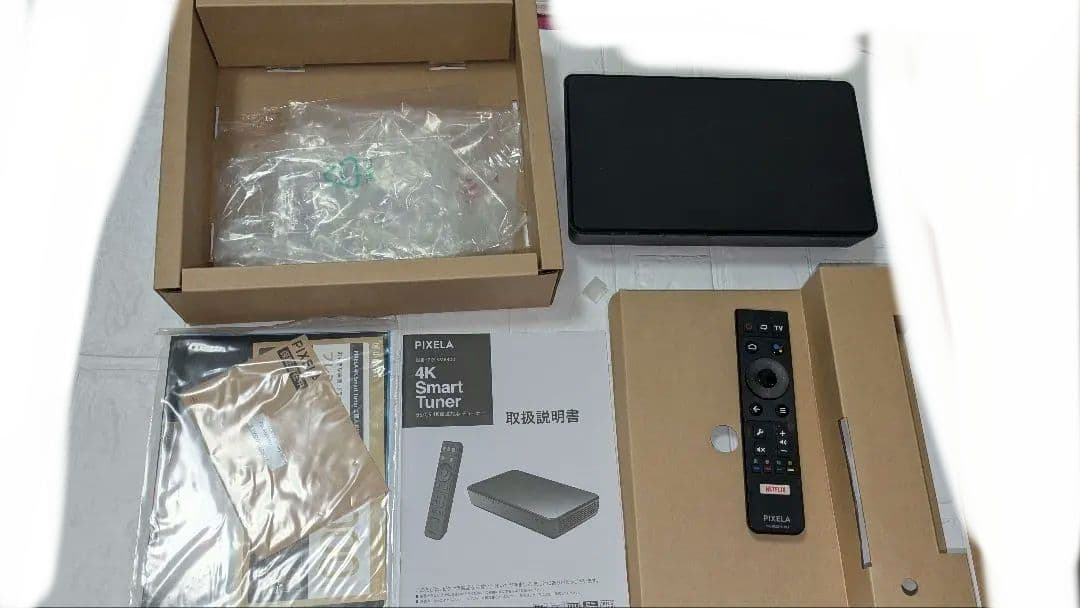 【動作良好】PIXELA 4K Smart Tuner【ケーブル付属】