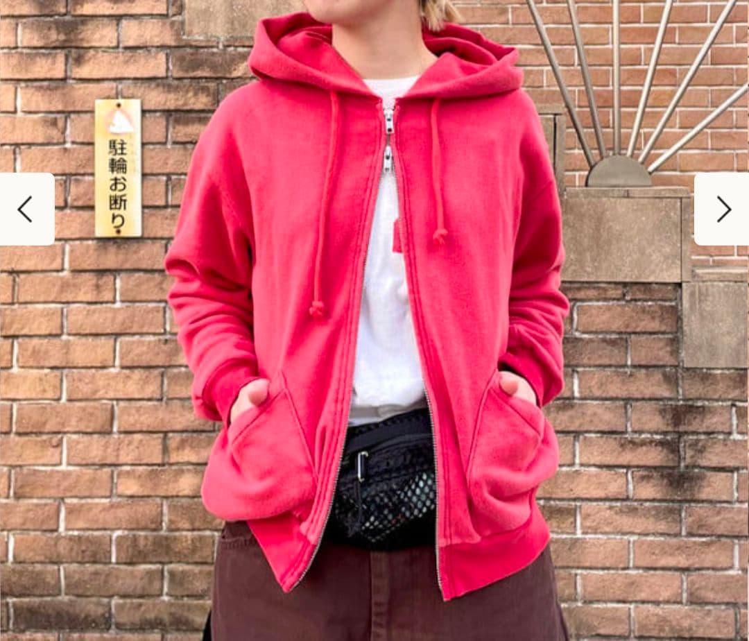 別注 Healthknit × maturely トンプキンスフルジップパーカー