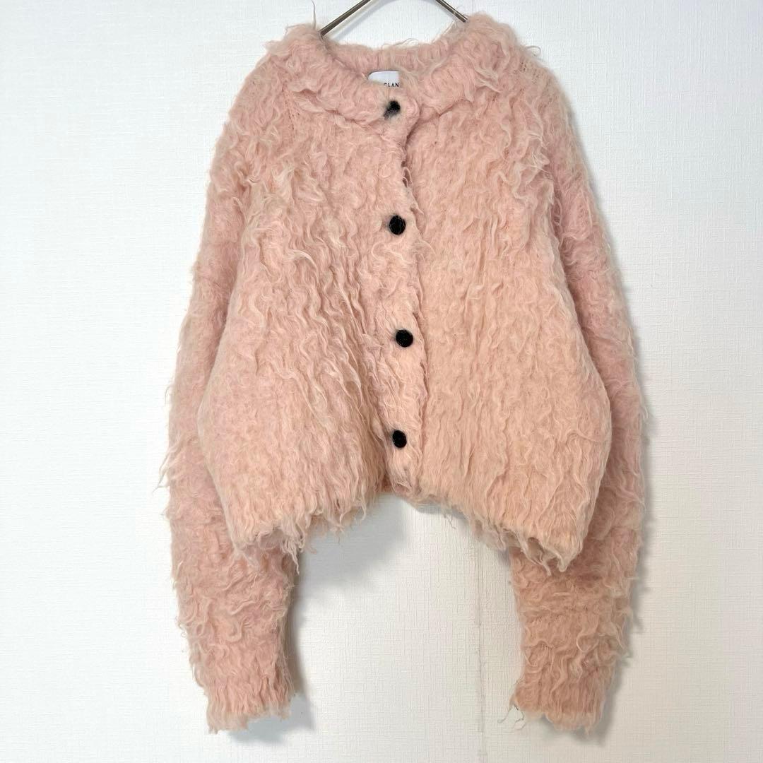 完売品♡定価3万 CLANE クラネ シャギーショートニットカーディガン 【M】