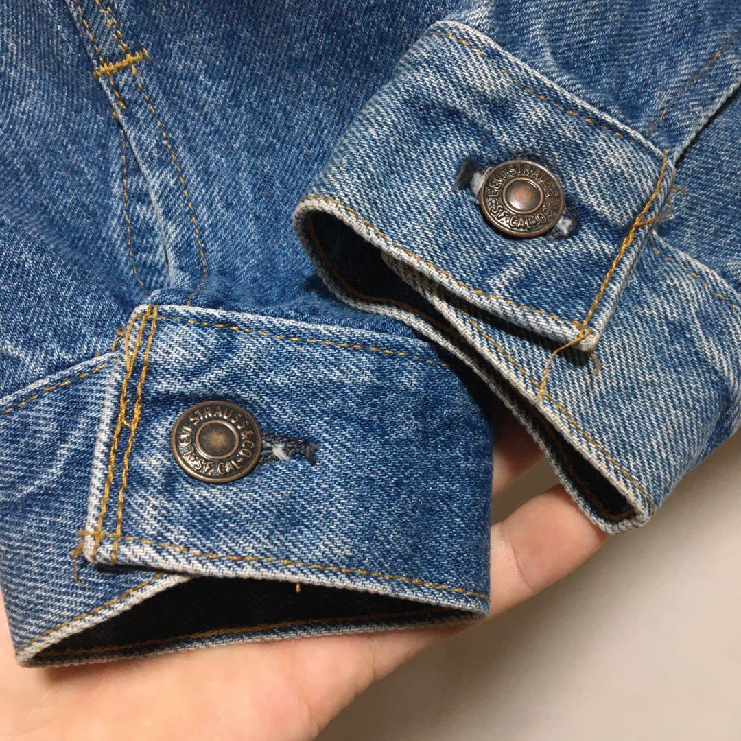 70s levi's 70505 デニムジャケット 66前期 ケアタグ 36