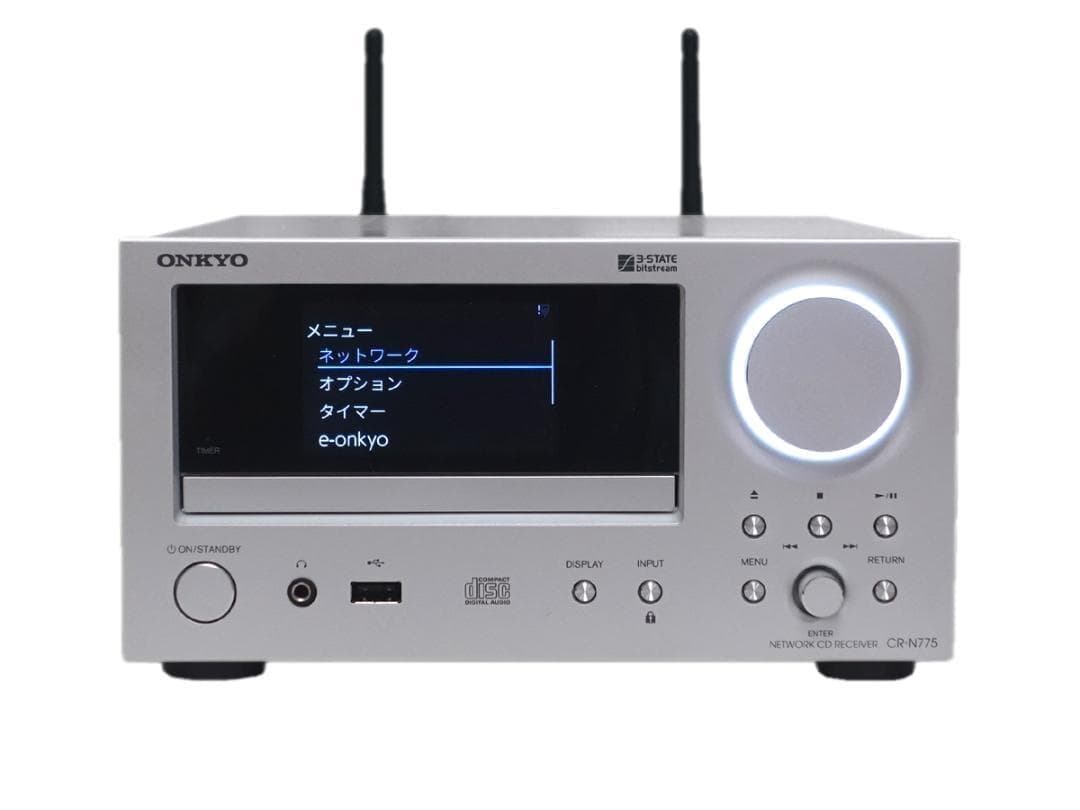 美品 ONKYO CR-N775 ネットワークCDレシーバー 2017年 動作品