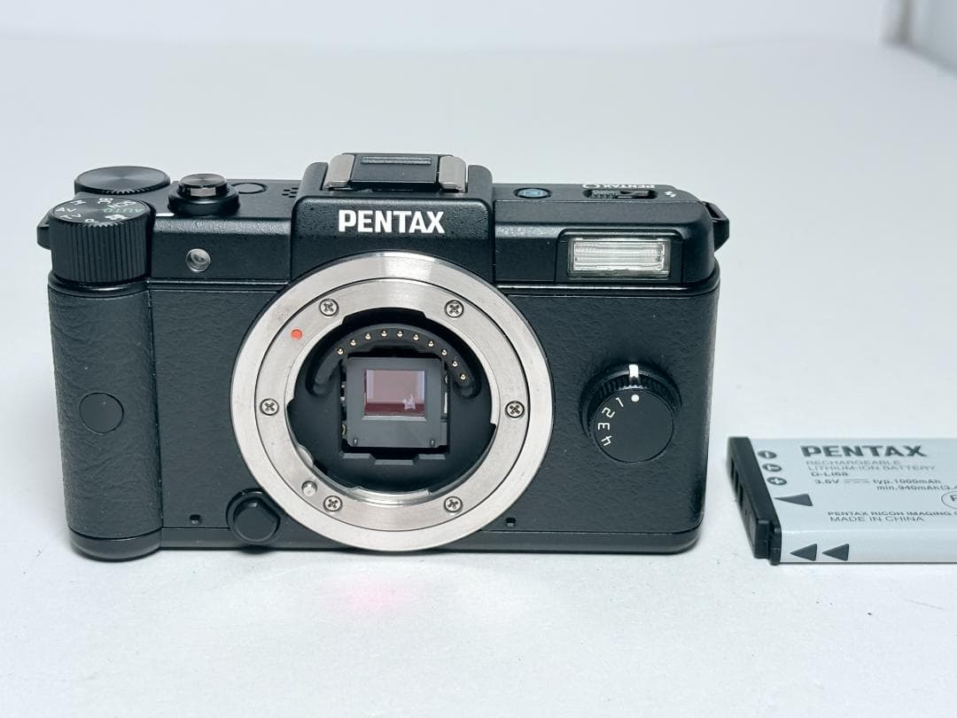 僅か77ショット ペンタックス Q ボディ ブラック