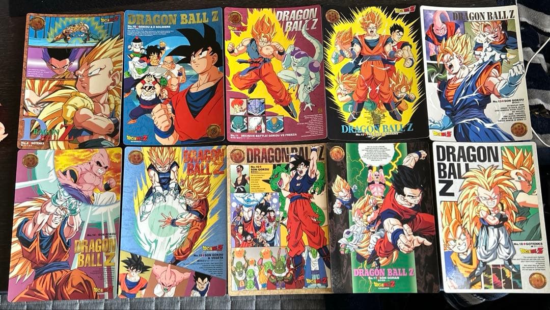 ドラゴンボール ジャンボカードダス 10枚セット