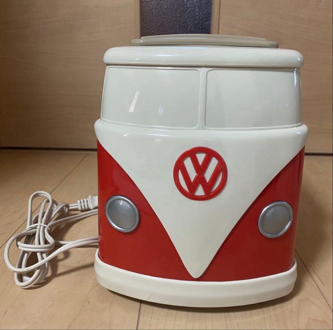 Volkswagen バス型トースター 赤/白　未使用品