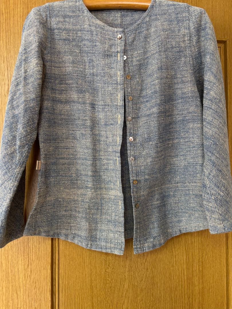 うさとの服　ウサト usaato トップス　シャツ　羽織り　上着　手織りコットン