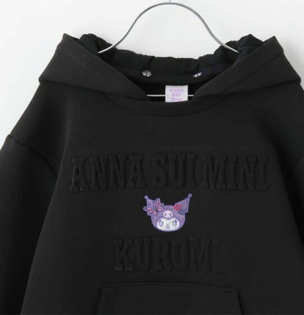 美品＊120 アナスイミニ　クロミトレーナー