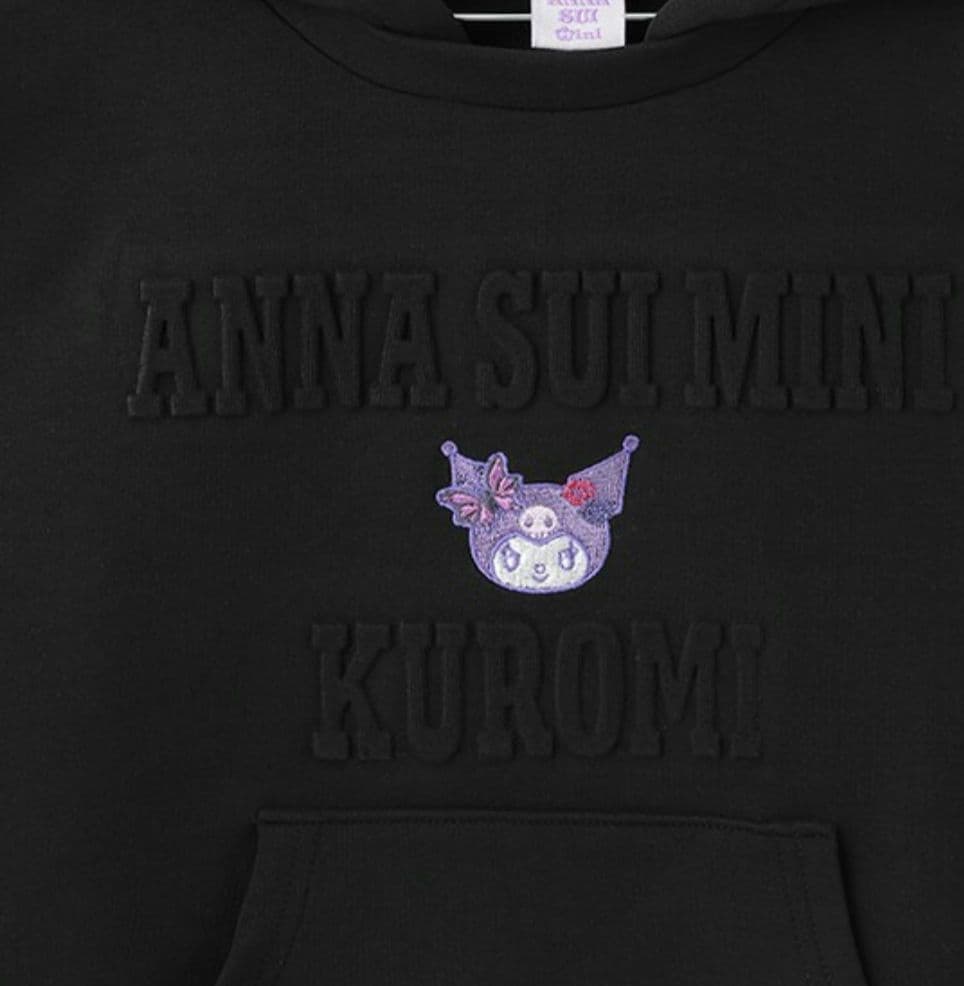 美品＊120 アナスイミニ　クロミトレーナー