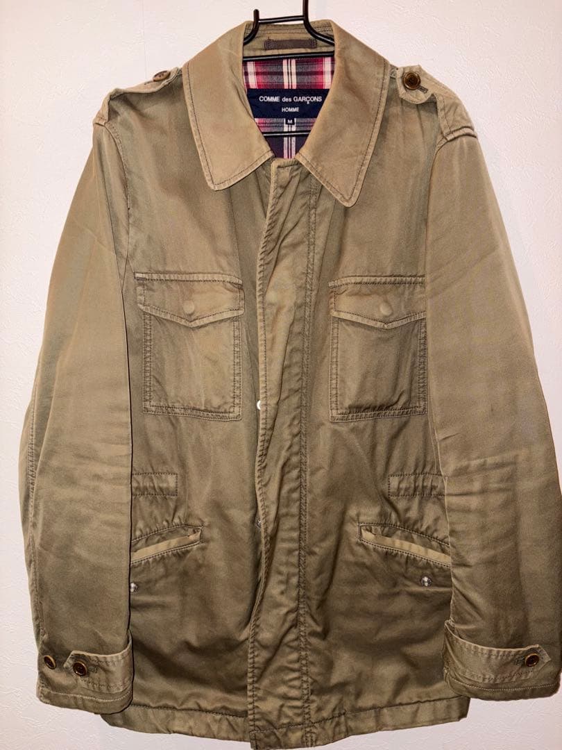 COMME des GARÇONS モッズコート M カーキ