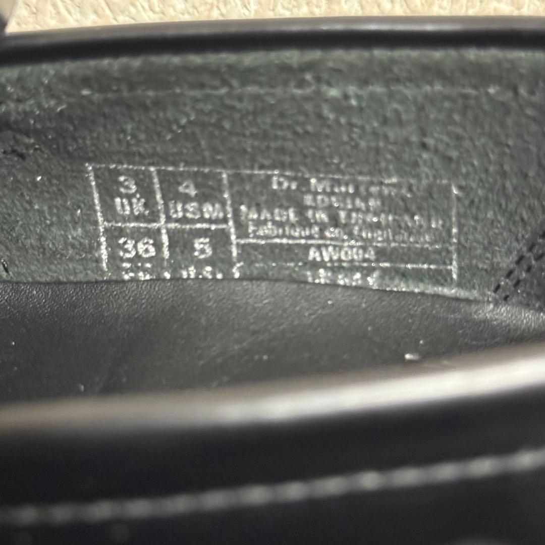 美品✨ドクターマーチン　ADRIAN ブラック　タッセルローファー22cm