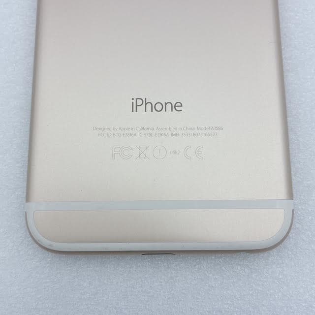 【極美品】iPhone6 64GB ゴールド バッテリー最大容量82%