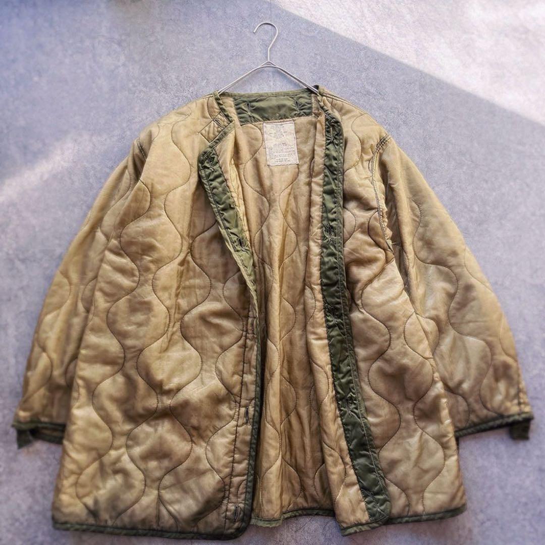 70s 米軍実物 M-65 パーカー ライナー OG-106 MEDIUM