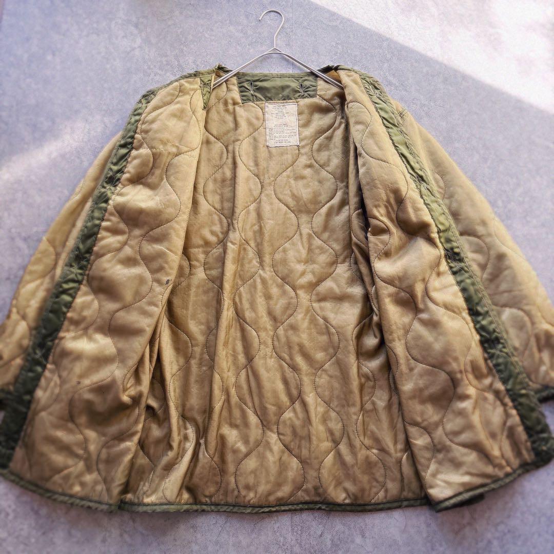 70s 米軍実物 M-65 パーカー ライナー OG-106 MEDIUM