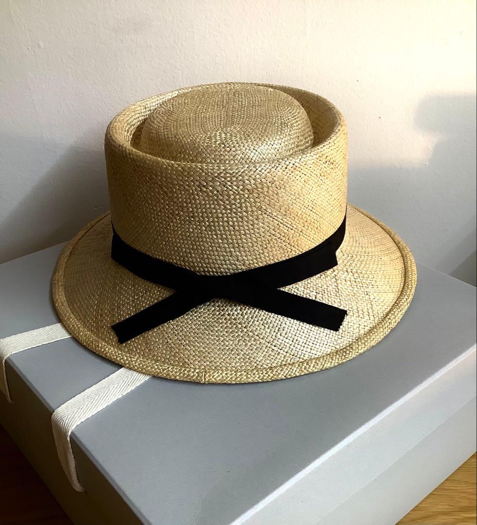 ベルレッタ BERRETTA 本田依子さん マープルミディアムブリム 麦わら帽子