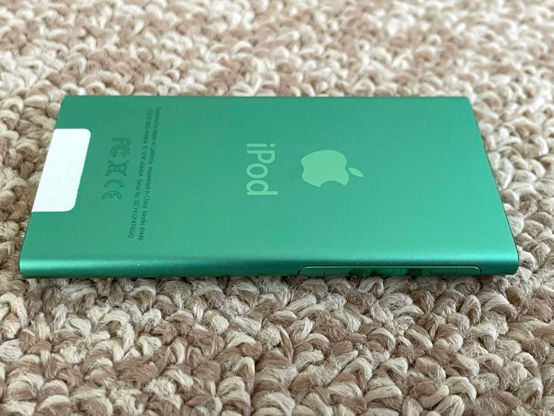 ☆美品 動作確認済 iPod nano 第7世代 グリーン Bluetooth