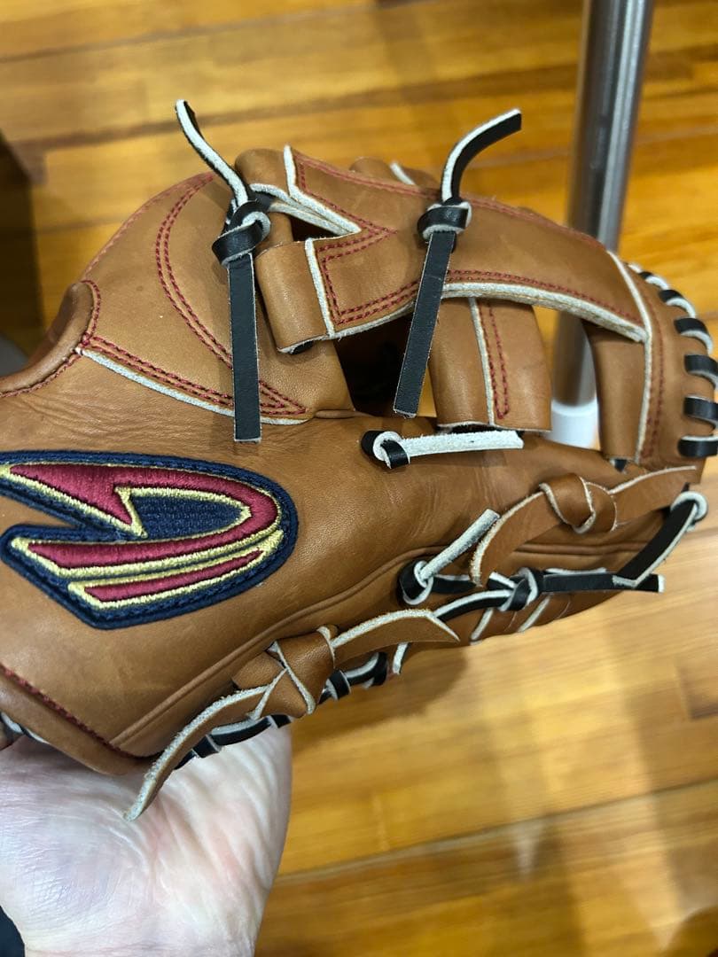 D-Quest 硬式グローブ ブラウン　オーダーグローブ