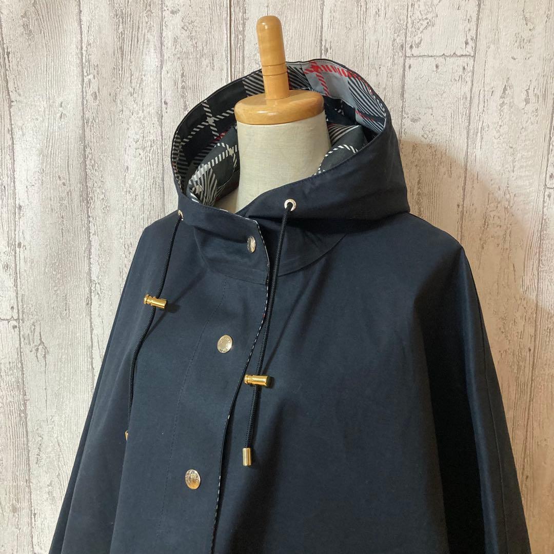 スコットランド製 MACKINTOSH LDS KITH ケープコート ポンチョ