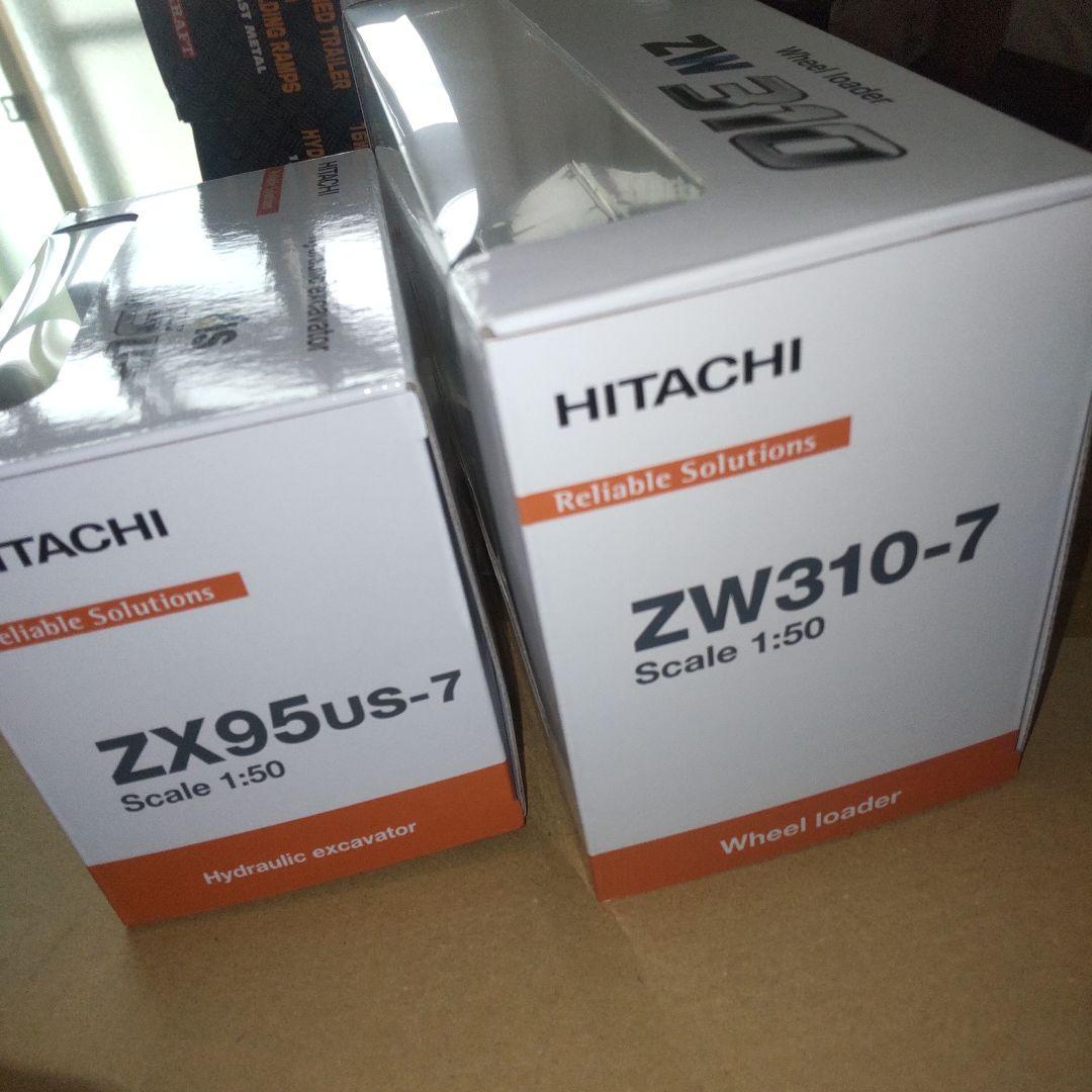 HITACHI ZAXIS 95US-7 & ZW310-7 セット