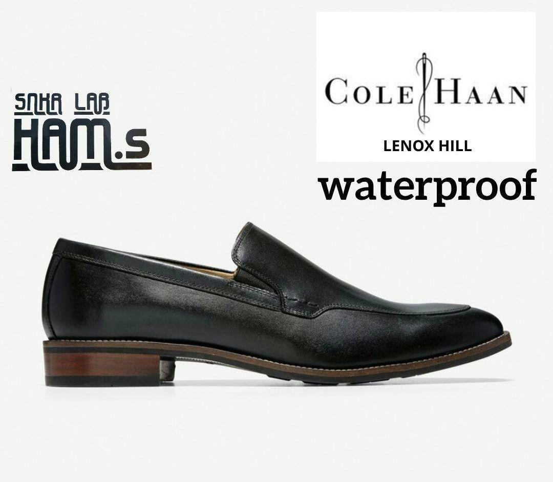 未使用　最高級　コールハーン レザースリッポン ローファー WP　27