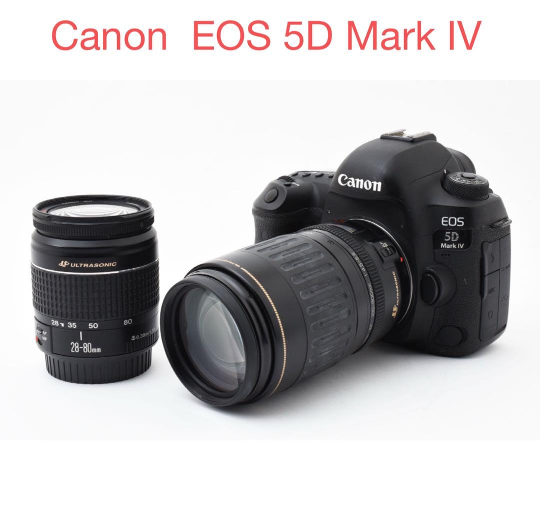 フルサイズ/Canon EOS 5D Mark IV標準&望遠ダブルレンズセット