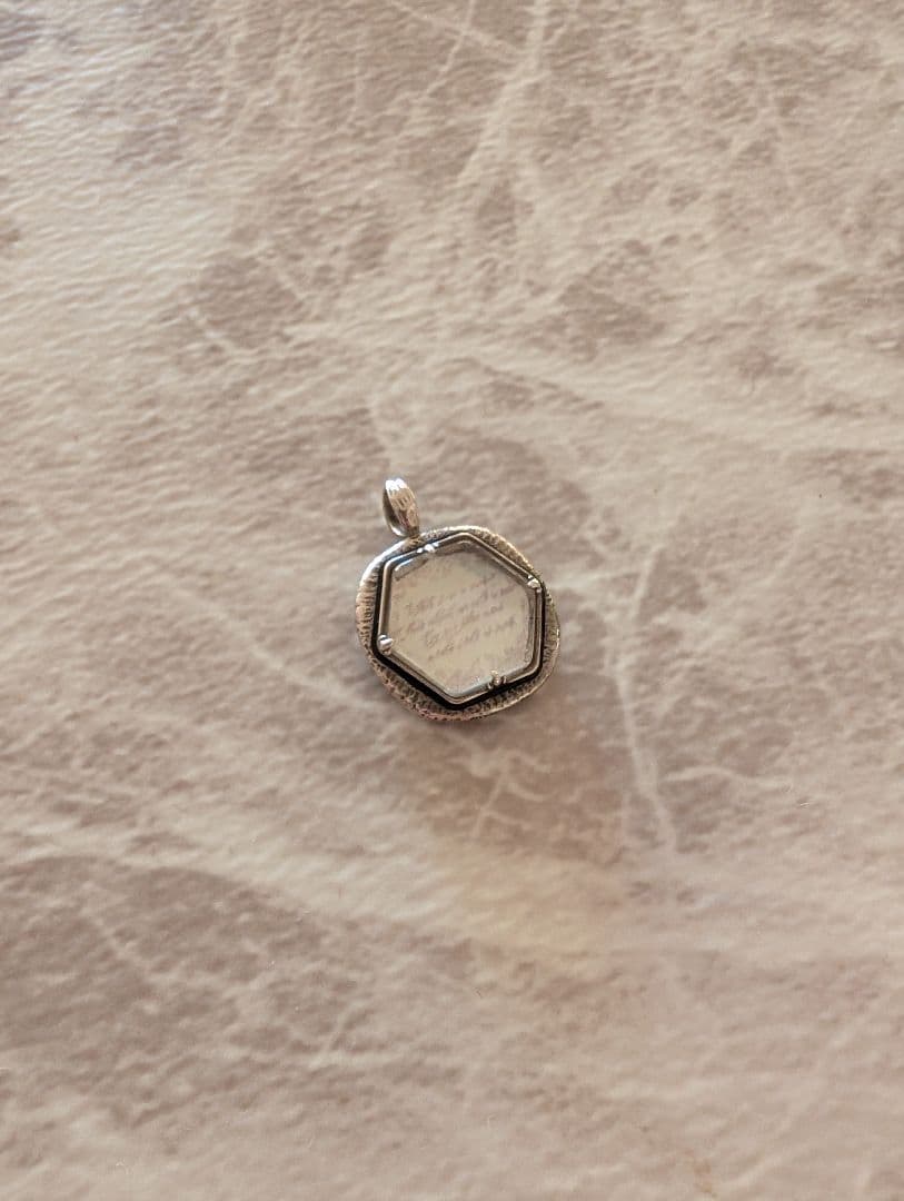 アガット　agete　シルバー　シェル　ネックレス　チャーム