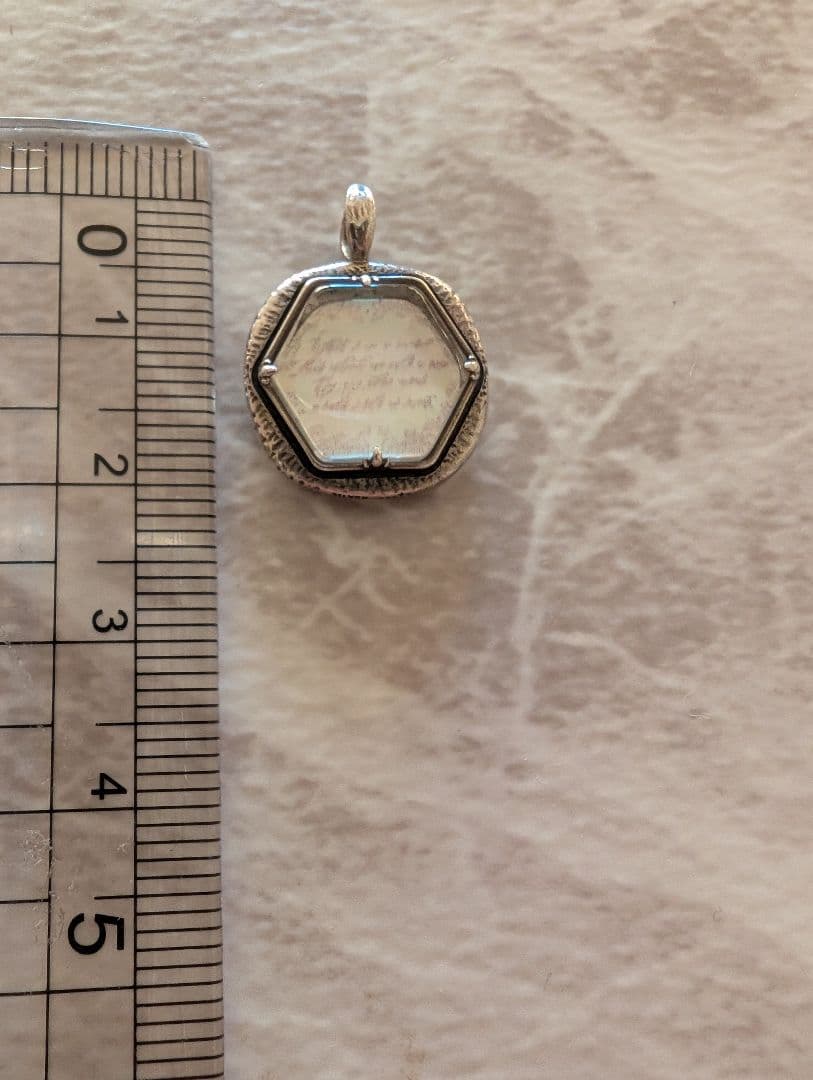 アガット　agete　シルバー　シェル　ネックレス　チャーム