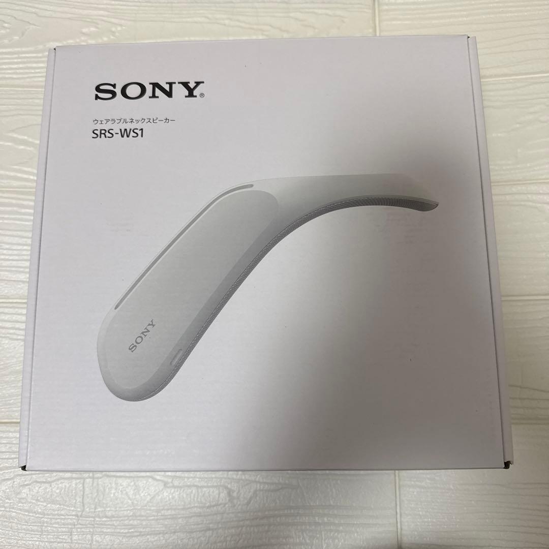 ウェアラブルネックスピーカー SRS-WS1