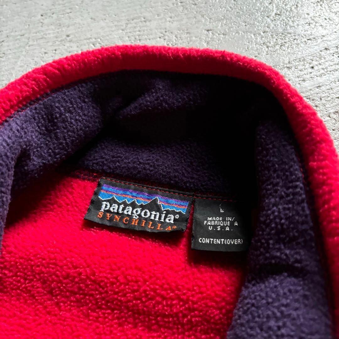 トップス 90s patagonia SYNCHILLA Fleece Vest L