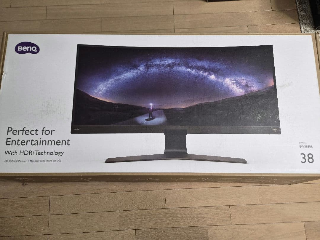 BenQ EW3880R 37.5インチ ウルトラワイドモニター