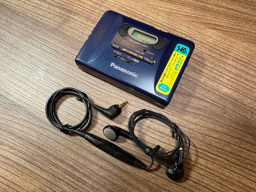 整備済｜Panasonic 高音質 カセットプレーヤー RQ-S40V