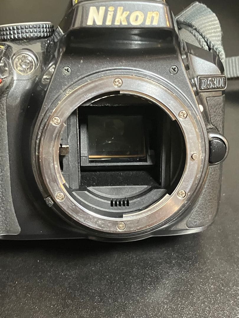 ★一眼レフ・レンズ2個、SDカード付★ニコン D5300+単焦点・ズームレンズ