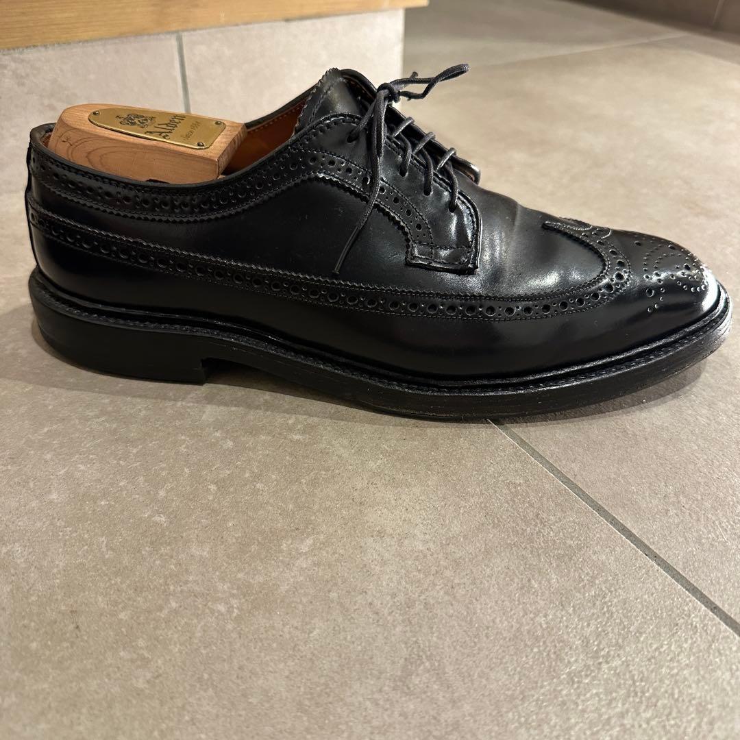 オールデン　コードバン　#9751　7 1/2　ブラック　シューツリー、袋付