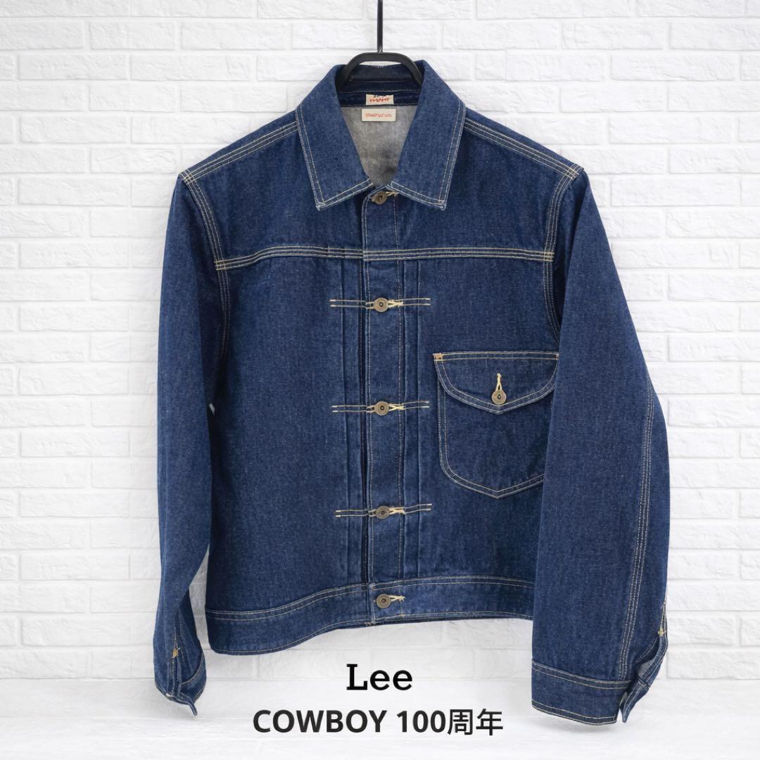【未使用級】Lee デニムジャケット Gジャン M COWBOY 100周年